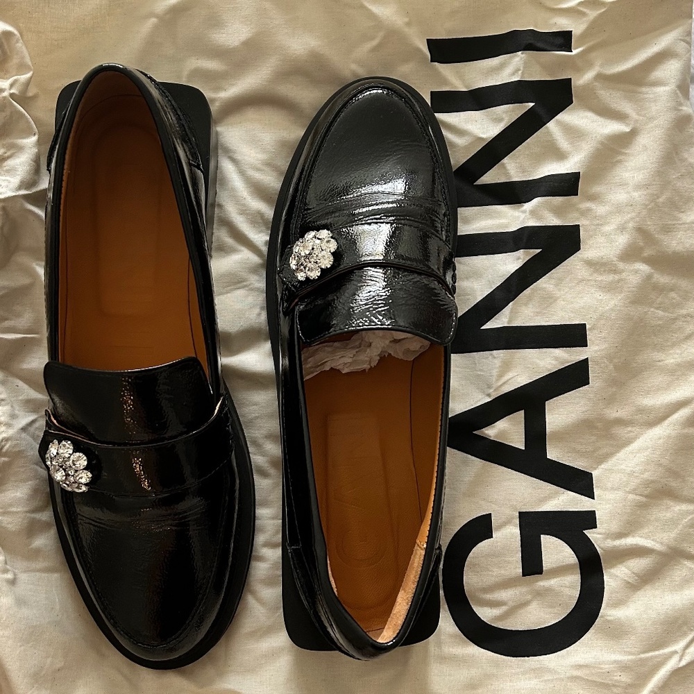GANNI Oxford loafer